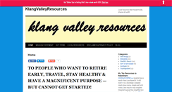 Desktop Screenshot of klangvalleyresources.com